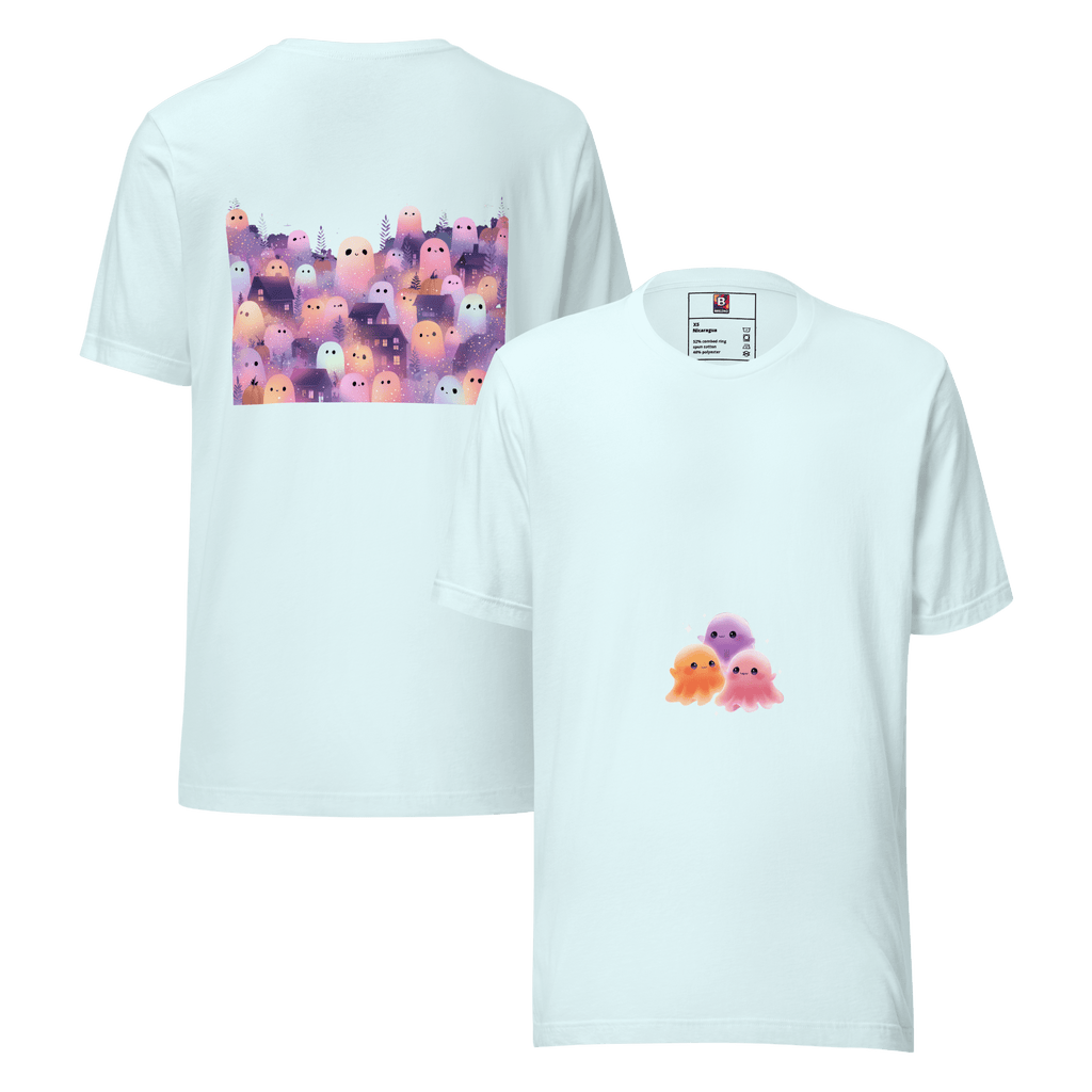 Cute Ghosts T-Shirt – Kawaii Halloween Shirt Pastell Style von Brezno – Streetwear von Brezno | T-Shirt