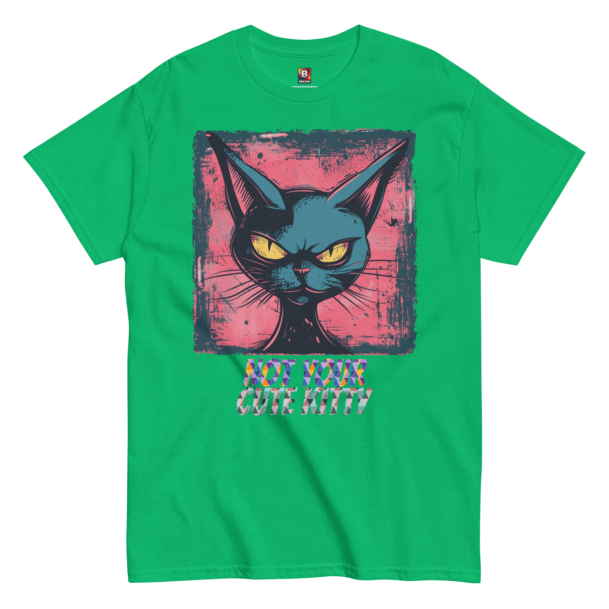 Not Your Cute Kitty - Freches Katzen T-Shirt für Damen & Herren | Lustig, stylisch und auffällig von Brezno – Streetwear von Brezno | Streetwear T-Shirt