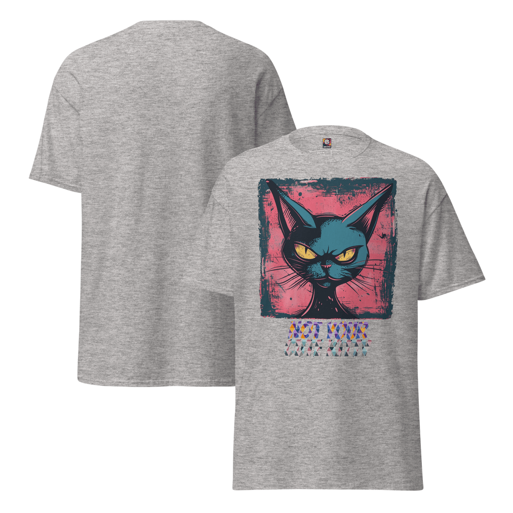 Not Your Cute Kitty - Freches Katzen T-Shirt für Damen & Herren | Lustig, stylisch und auffällig von Brezno – Streetwear von Brezno | Streetwear T-Shirt