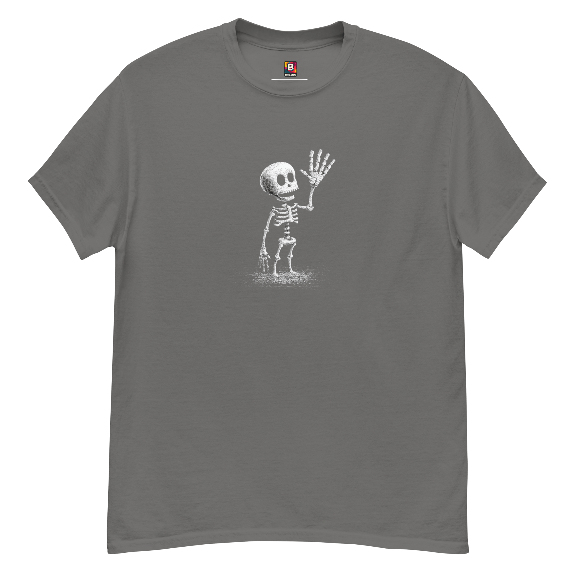 Skeleton Dance T-Shirt - Lustiges Halloween Totenkopf Shirt von Brezno – Streetwear von Brezno | T-Shirt