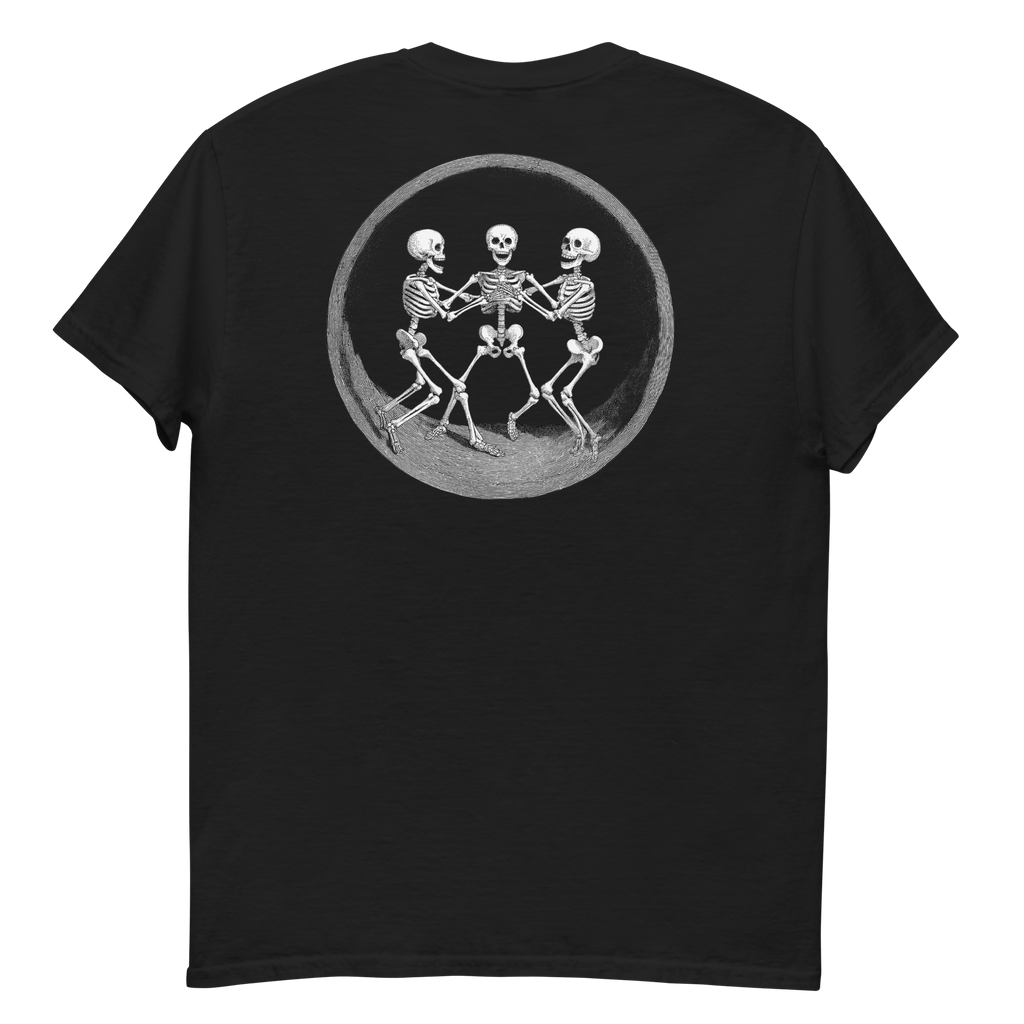 Skeleton Dance T-Shirt - Lustiges Halloween Totenkopf Shirt von Brezno – Streetwear von Brezno | T-Shirt