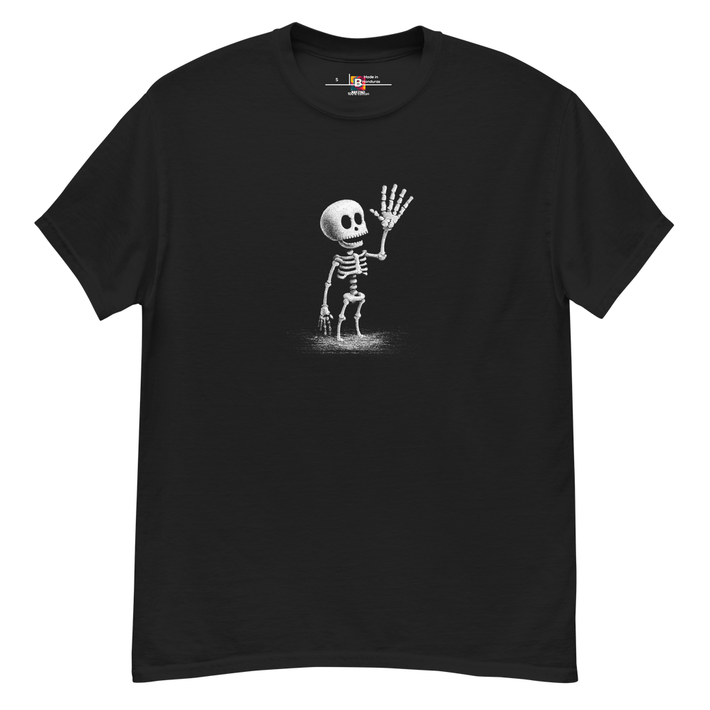 Skeleton Dance T-Shirt - Lustiges Halloween Totenkopf Shirt von Brezno – Streetwear von Brezno | T-Shirt